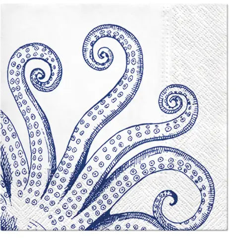 Nautical Octopus Lunch Napkins