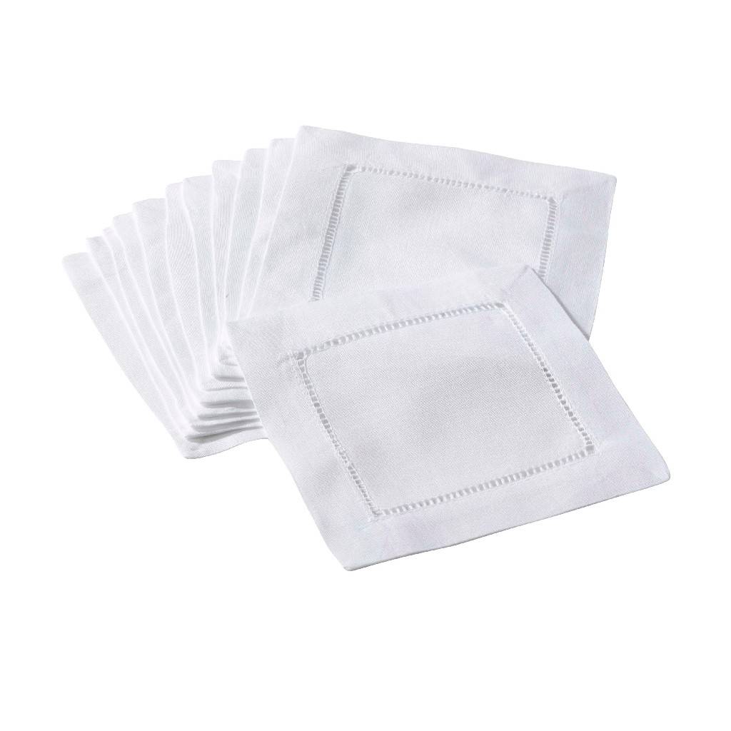 Cocktail Linen Napkins- Set of 12