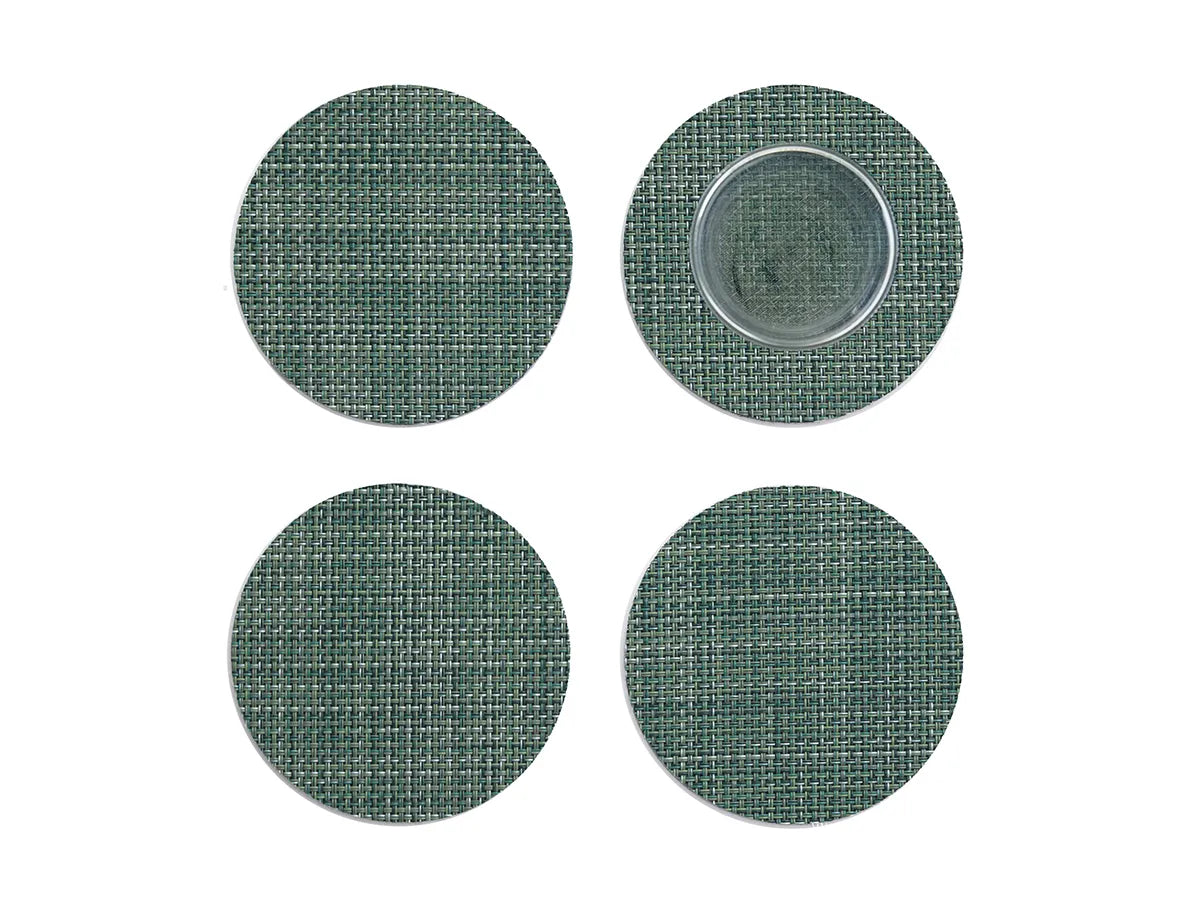 Ivy Basketweave Coasters Pack of 4