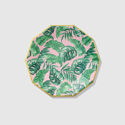 Large Palm Paper Plates