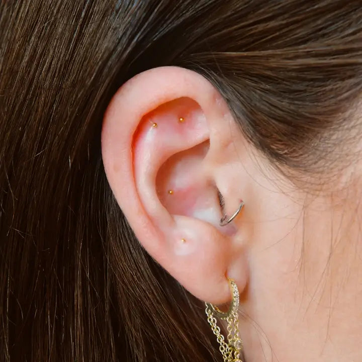 24k Gold Acupressure Ear Seeds