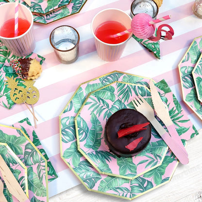 Large Palm Paper Plates