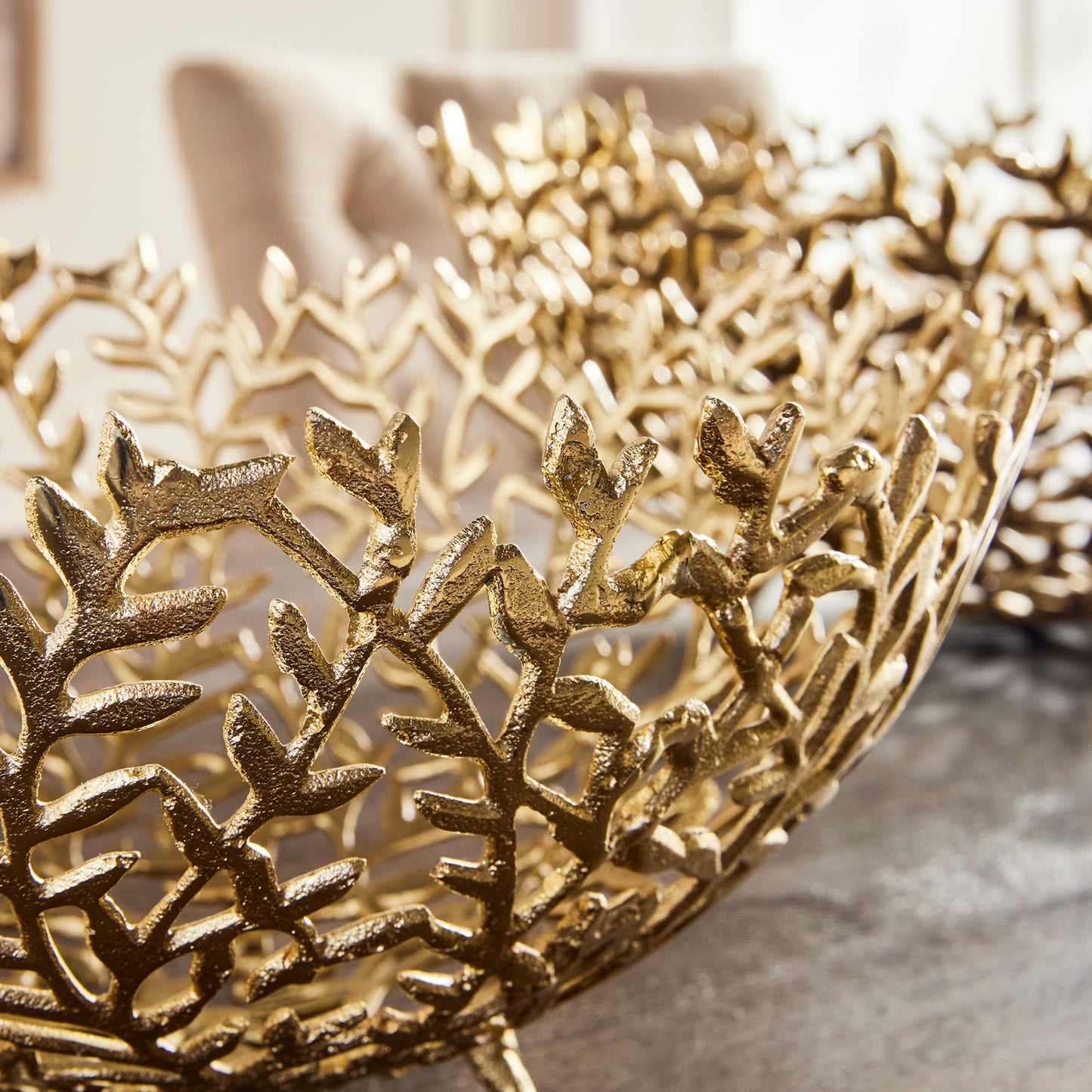 Gold Tree of Life Bowls