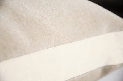 Textural Box Pillow, Cream