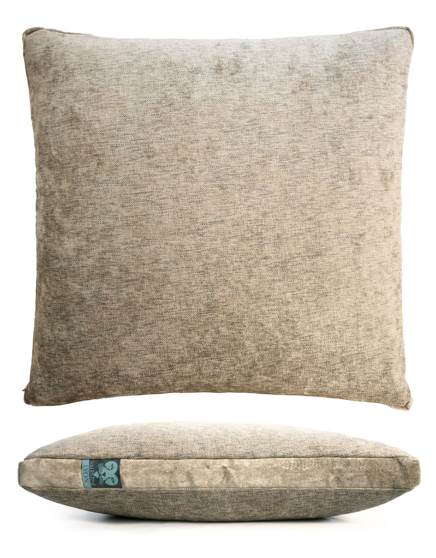 Textural Box Pillow, Fawn