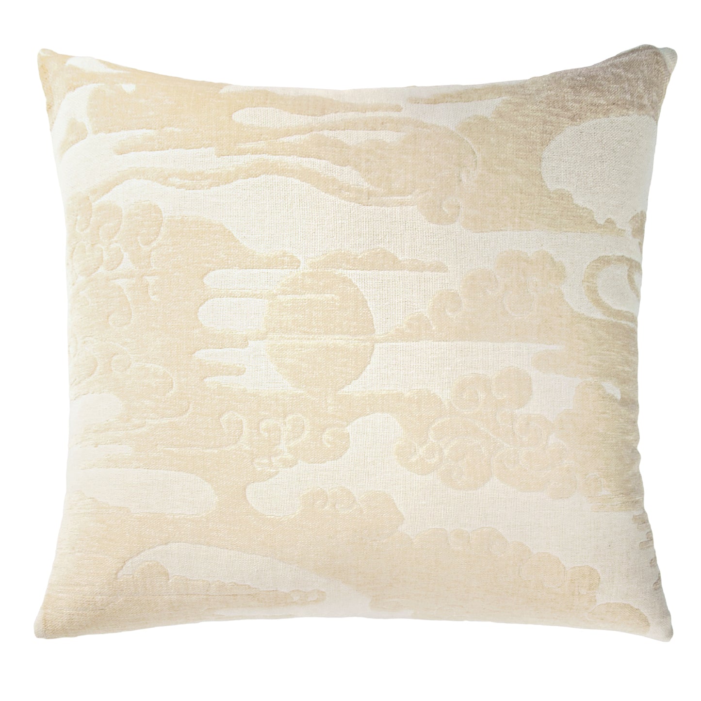 Cloud Chenille Pillow, Cream