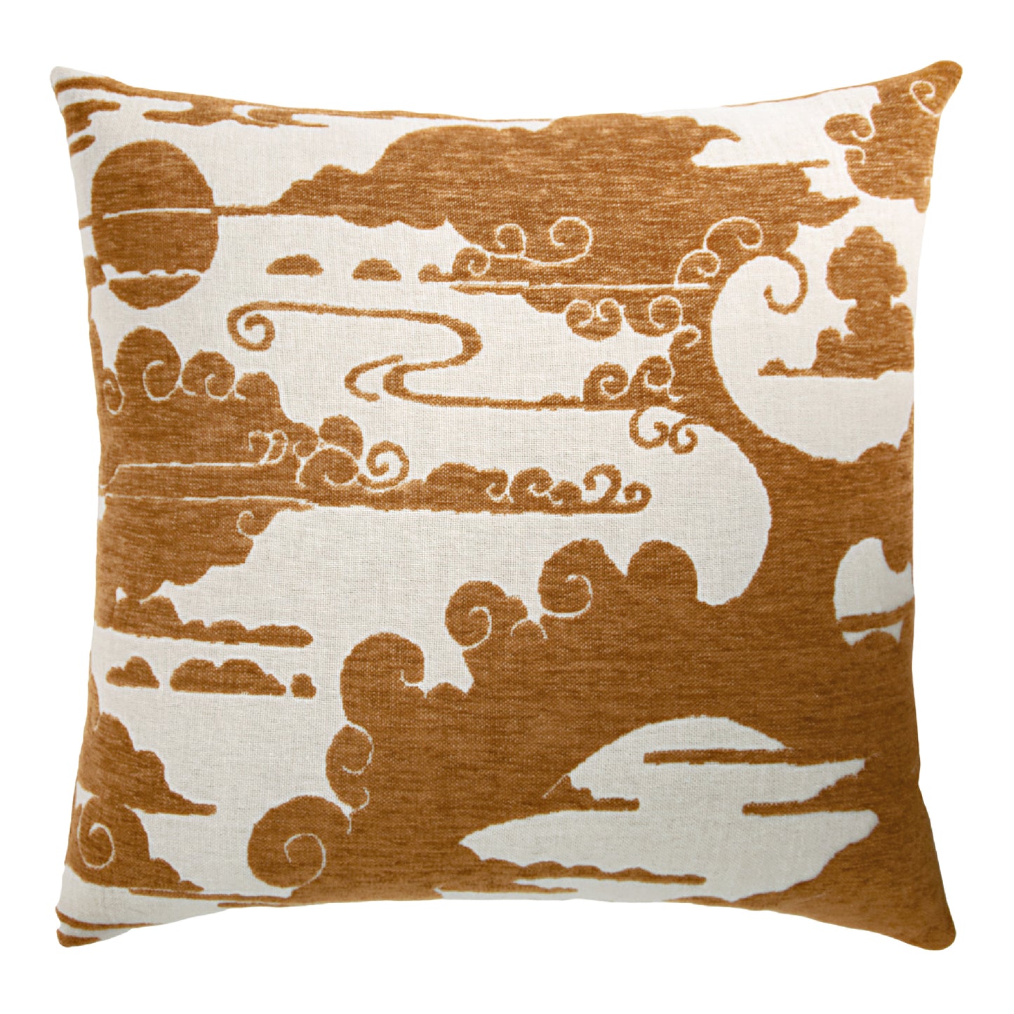 Cloud Chenille Pillow, Ochre