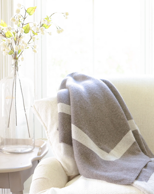 The Hensley Throw- 100% Cashmere