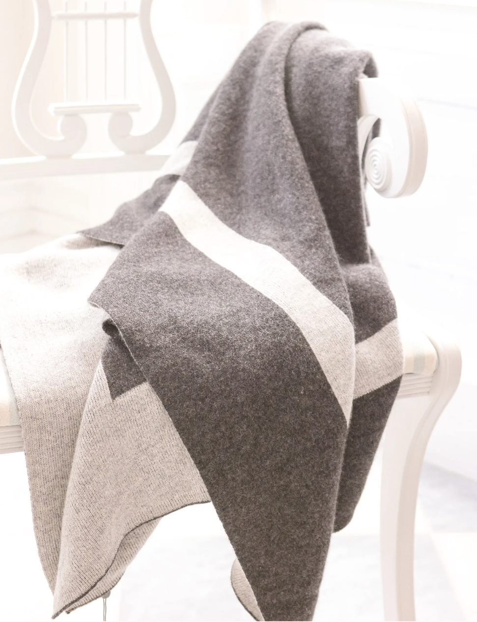 The Hensley Throw- 100% Cashmere