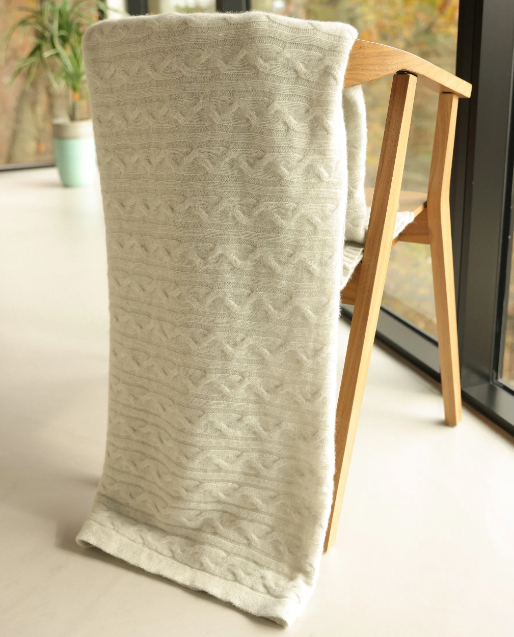 Cashmere Rope Throw