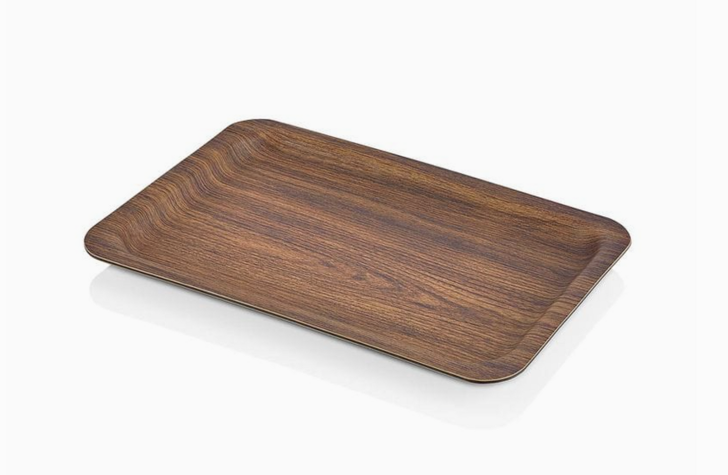 Rectangle Mahogany Pilot Trays