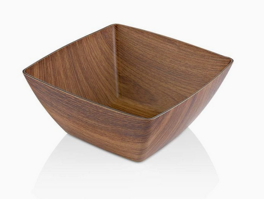 Square Mahogany Large Bowl