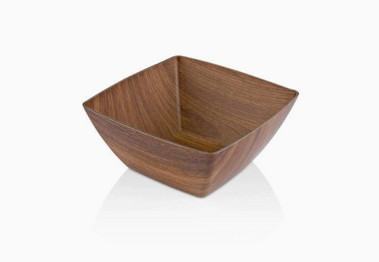 Square Mahogany Small Bowl