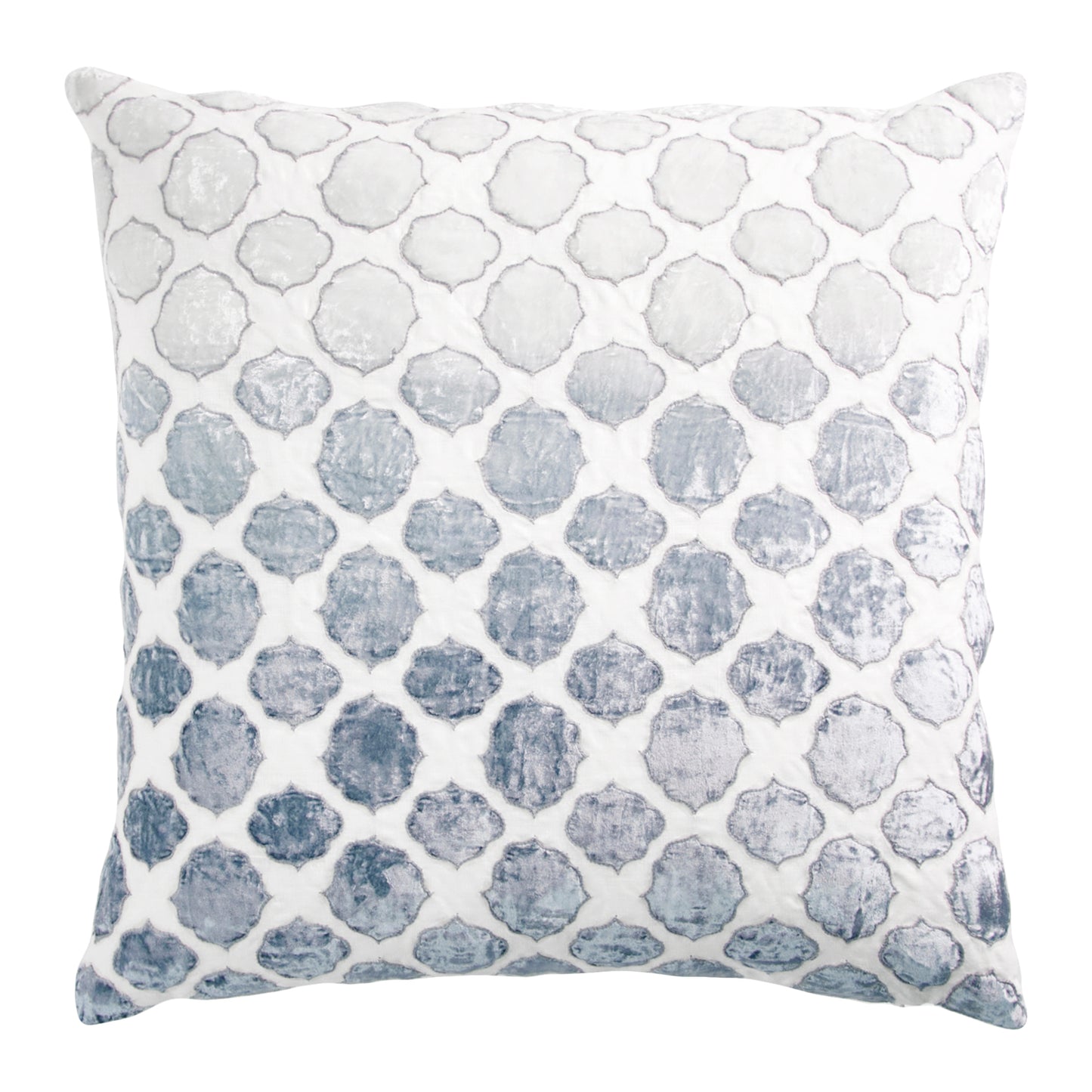 Tile Appliqué Velvet Pillow, Steal