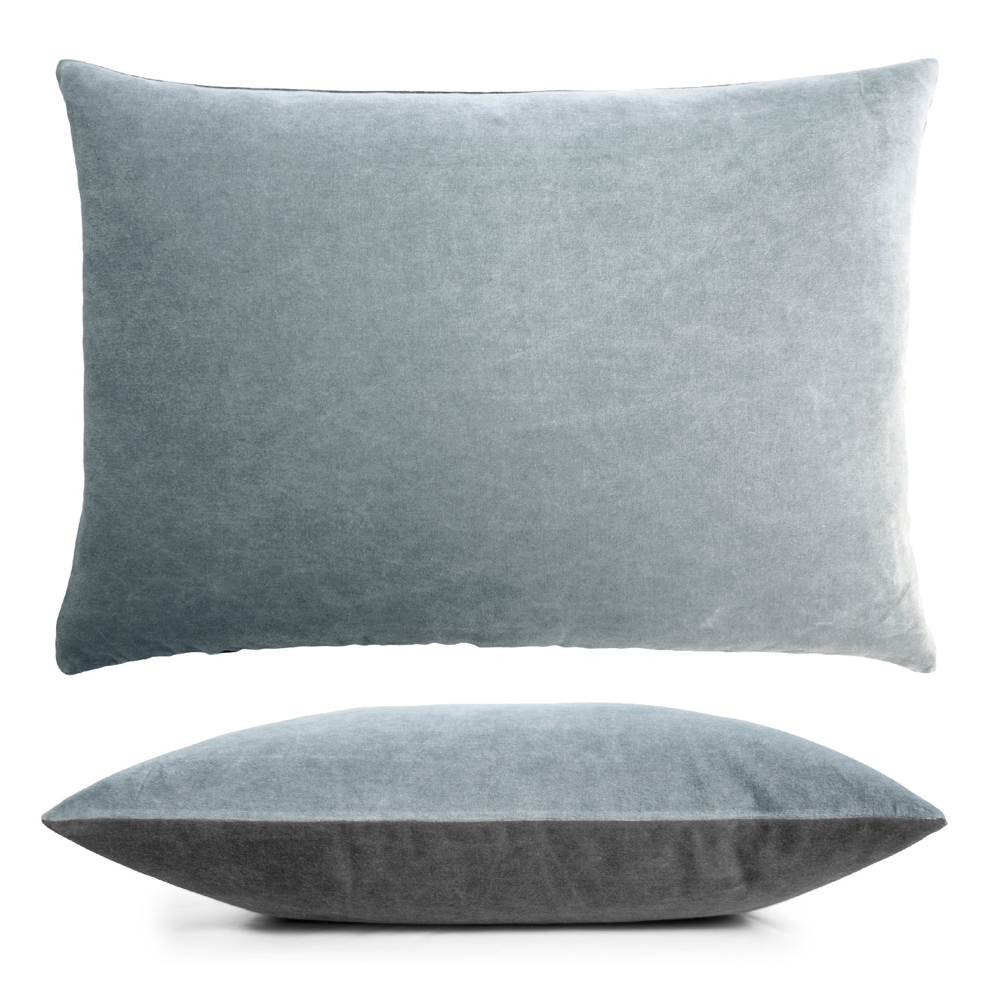 Vintage Velvet Pillow, Slate