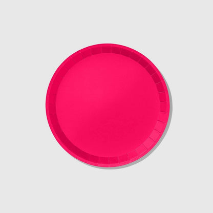 Hot Pink Large Party Plates