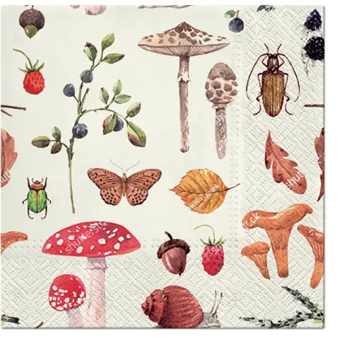 Forest Botany Lunch Napkins