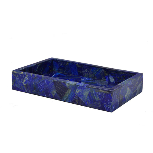 Lapis Gem Vanity Tray